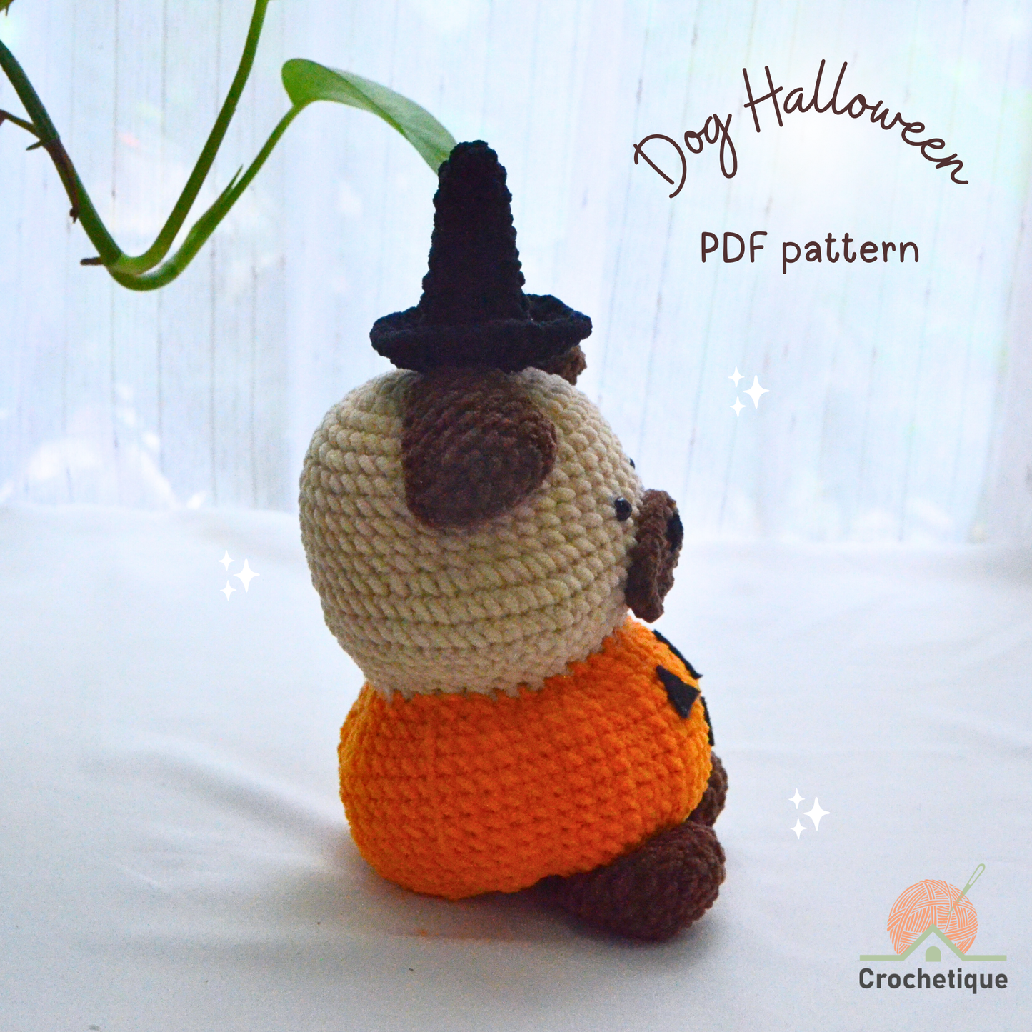 Halloween Dog Crochet Pattern Bundle 3 in 1 PDF