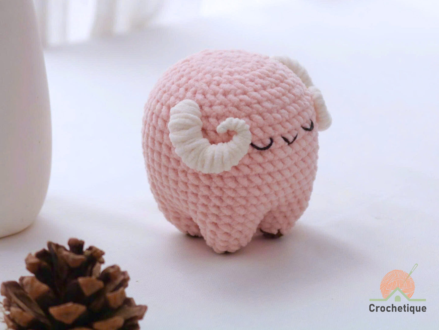 No Sew Sheep Crochet Plushies Pattern
