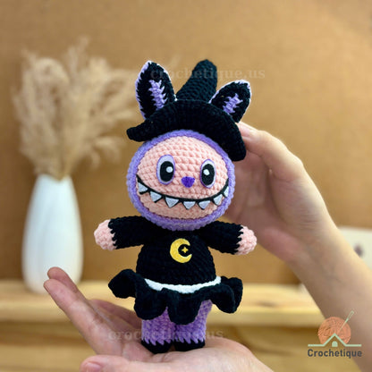 Halloween Bunny Crochet Pattern, 10 in 1 Bunny Halloween Amigurumi Rabbit