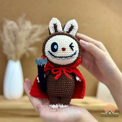 Halloween Bunny Crochet Pattern, 10 in 1 Bunny Halloween Amigurumi Rabbit