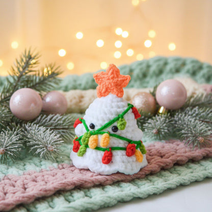 6 in 1 Christmas Ghost Pattern