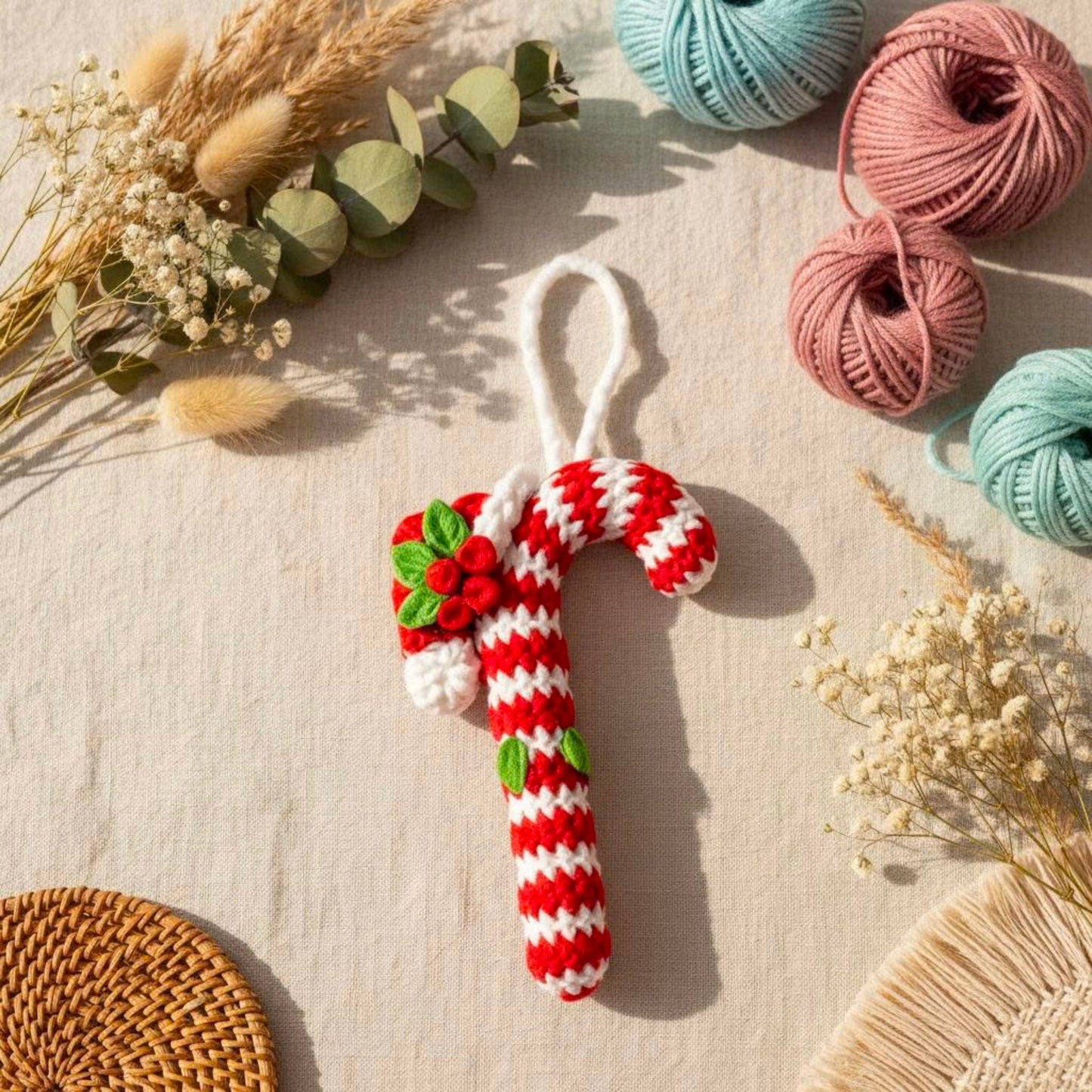 Candy Cane Crochet Pattern