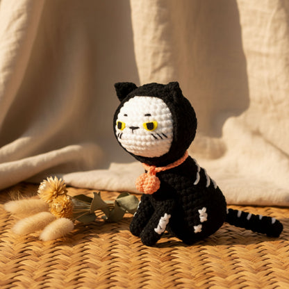 6 in 1 Halloween Cats Crochet Pattern