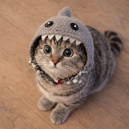 Shark Cat Hat Pattern