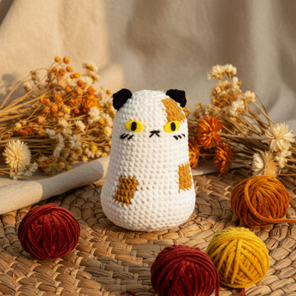 6 in 1 Halloween Cats Crochet Pattern