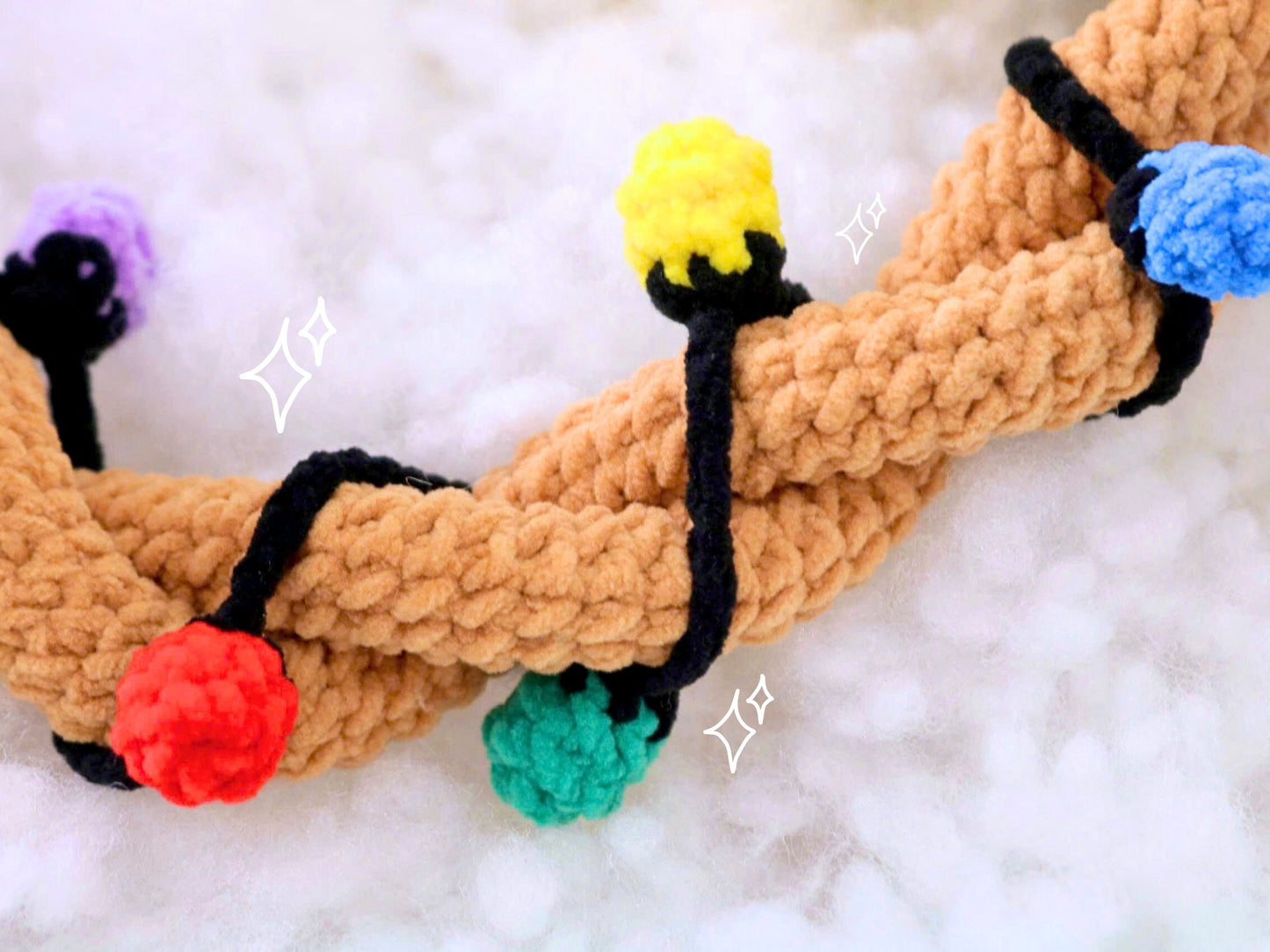 Crochet Dachshund Christmas Wreath, Festive Hanger Crochet Pattern