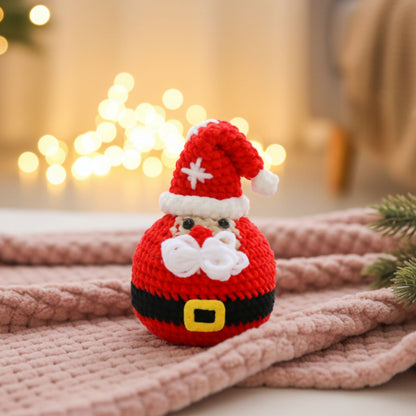 Santa Ornament Crochet Pattern