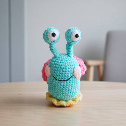 4 in 1 Halloween Snail Crochet Pattern