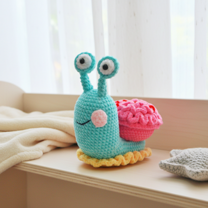 4 in 1 Halloween Snail Crochet Pattern