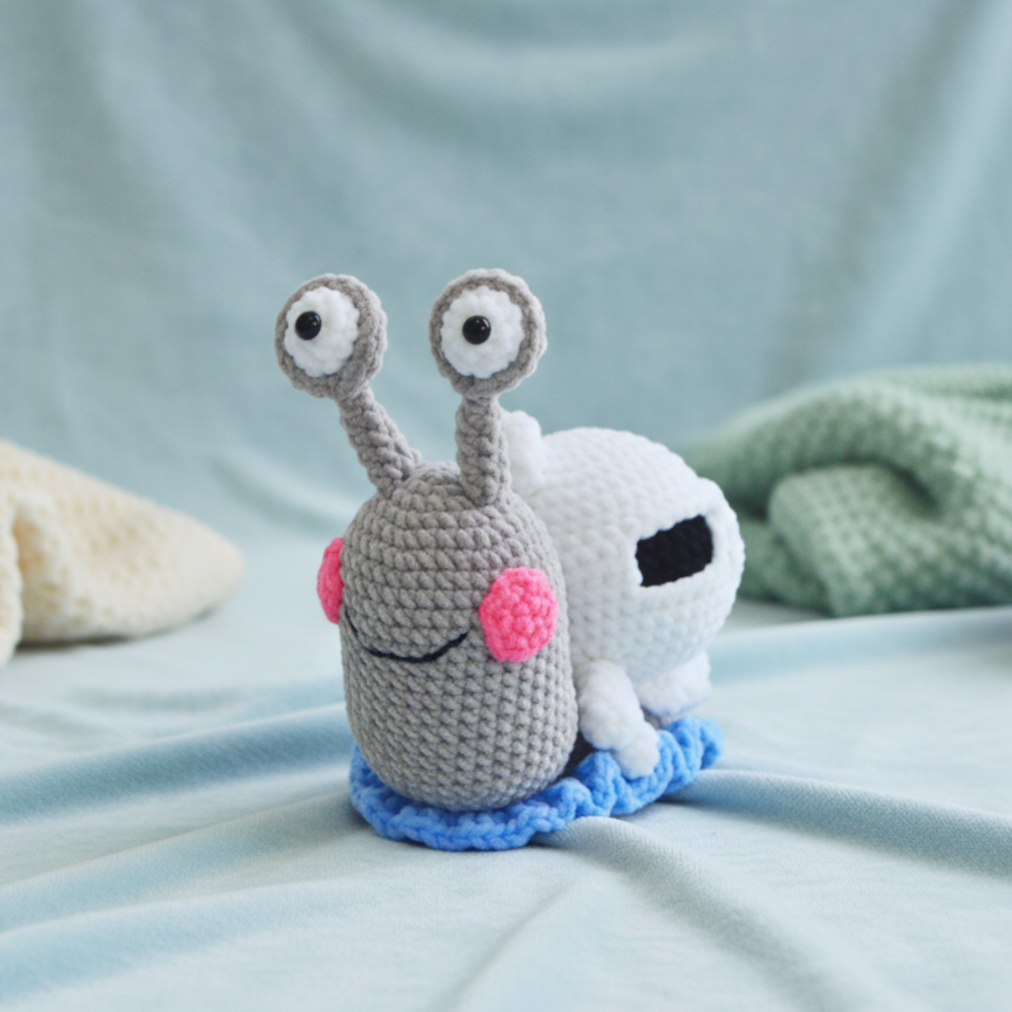 4 in 1 Halloween Snail Crochet Pattern