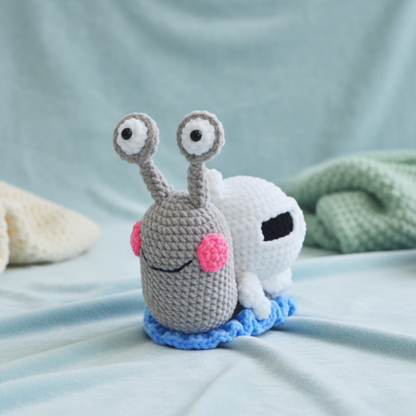 4 in 1 Halloween Snail Crochet Pattern