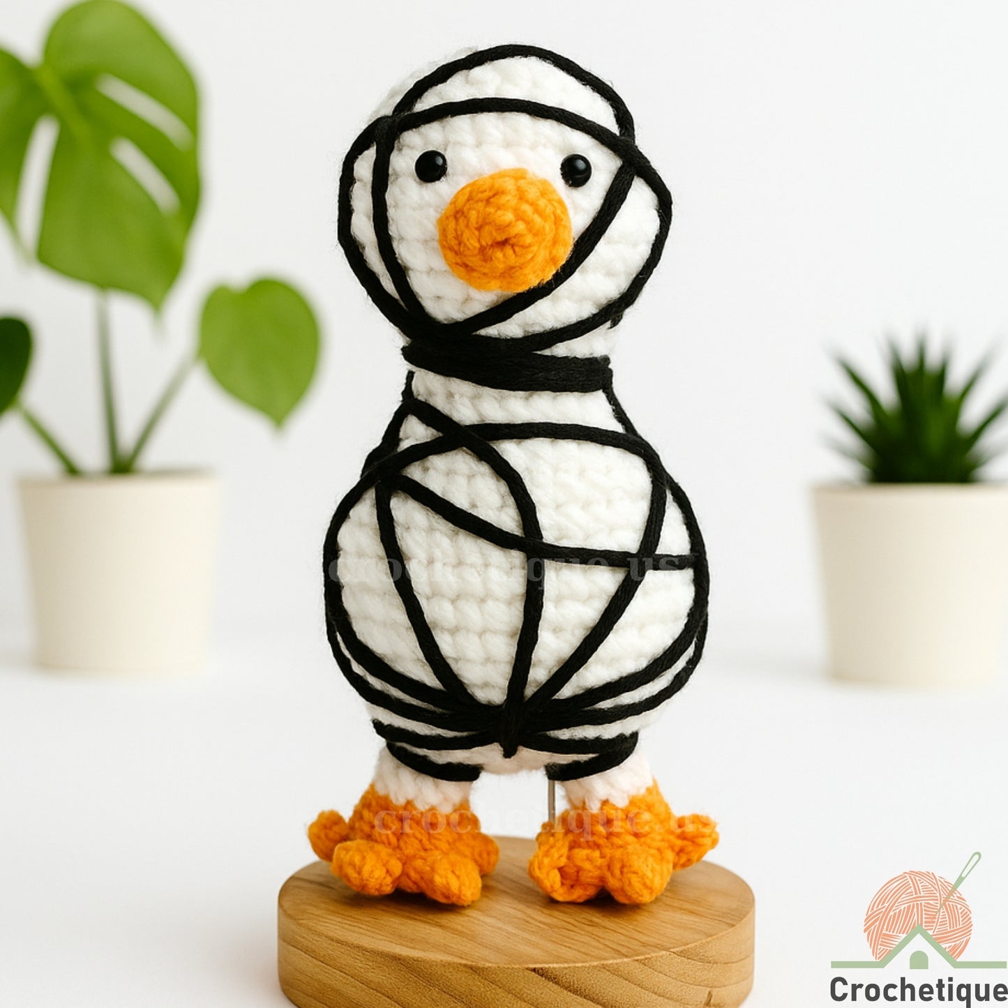 Halloween Goose Crochet Patterns, Crochet 6 in 1 Quirky Halloween Pattern