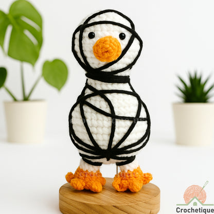 Halloween Goose Crochet Patterns, Crochet 6 in 1 Quirky Halloween Pattern