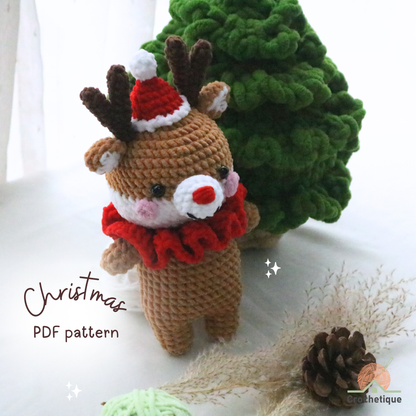 Christmas Crochet Pattern 5 in 1 PDF