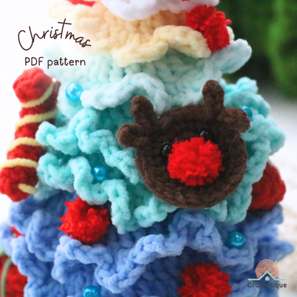 Christmas Crochet Pattern 5 in 1 PDF