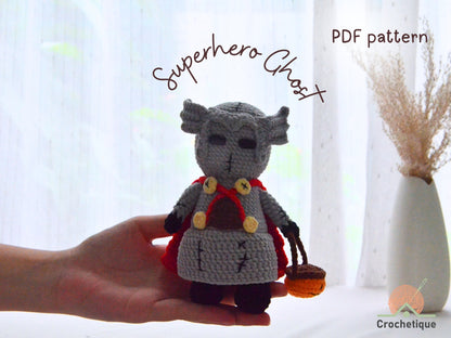 Viking Thunder Ghost Hero Crochet Pattern