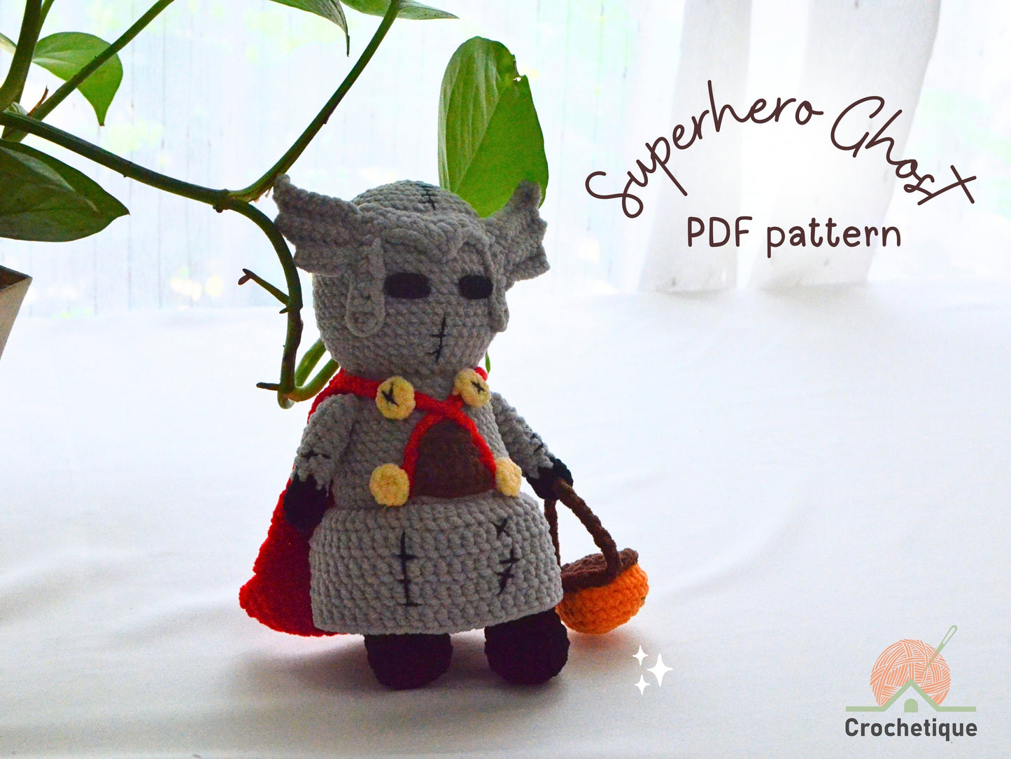 Viking Thunder Ghost Hero Crochet Pattern