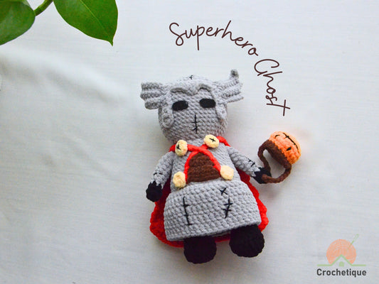 Viking Thunder Ghost Hero Crochet Pattern