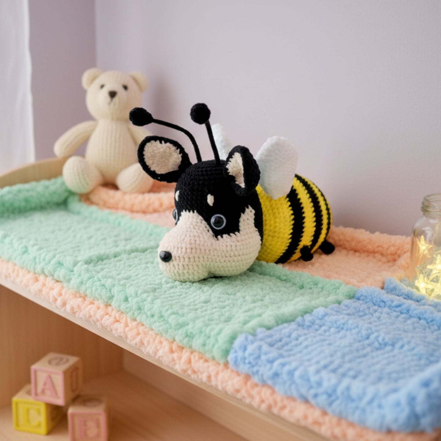 Bee Dachshund Amigurumi Pattern
