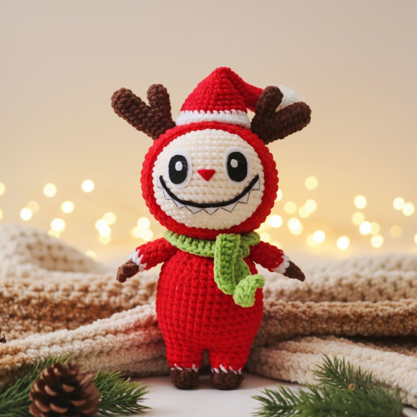 Santa Reindeer Crochet Pattern