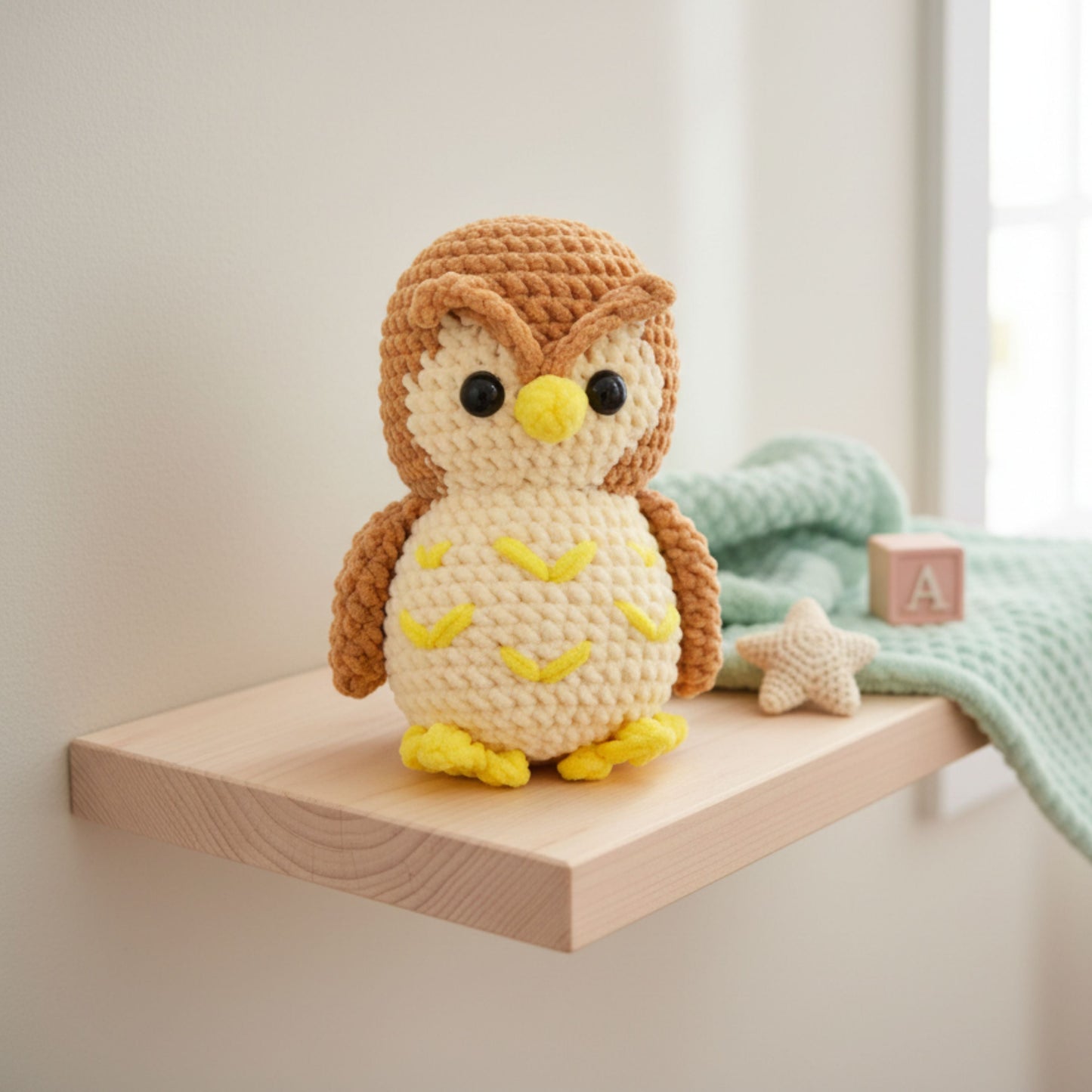 Cute Chubby Owl Crochet Pattern