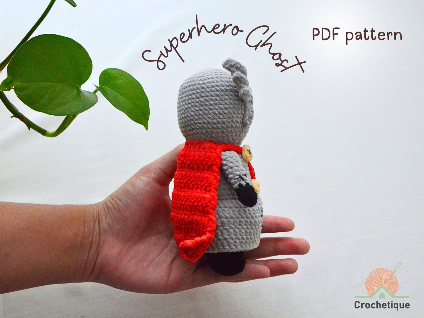 Viking Thunder Ghost Hero Crochet Pattern