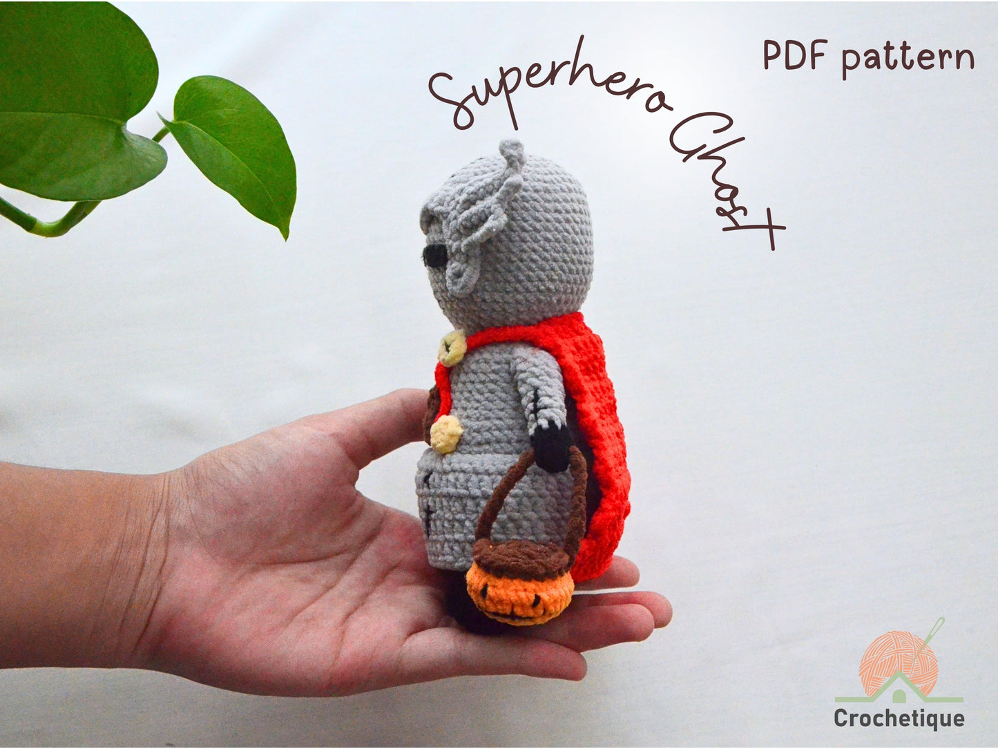 Viking Thunder Ghost Hero Crochet Pattern