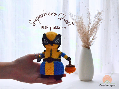 Halloween Clawed Mutant Hero Crochet Pattern