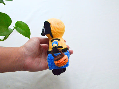 Halloween Clawed Mutant Hero Crochet Pattern