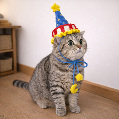 Cat Party Hat Pattern