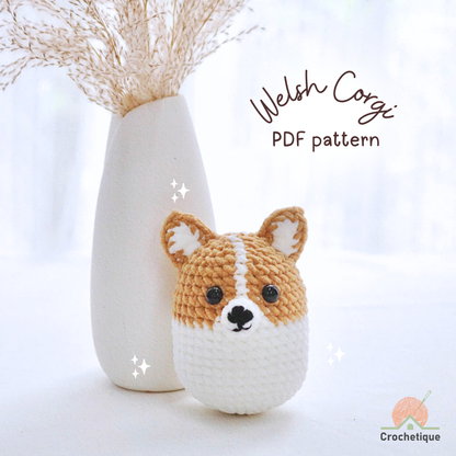 Cute Dog Crochet Pattern 7 in 1 PDF