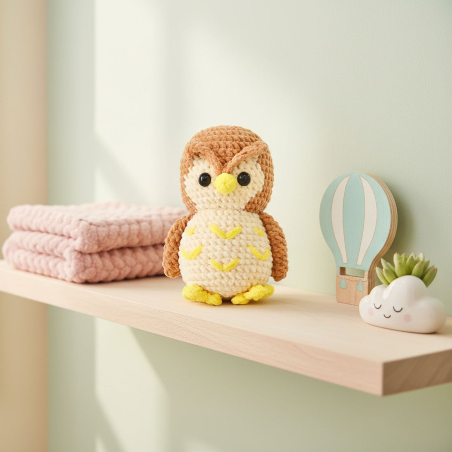 Cute Chubby Owl Crochet Pattern