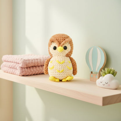 Cute Chubby Owl Crochet Pattern