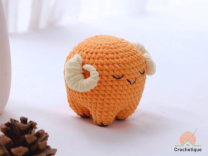 No Sew Sheep Crochet Plushies Pattern