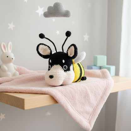 Bee Dachshund Amigurumi Pattern