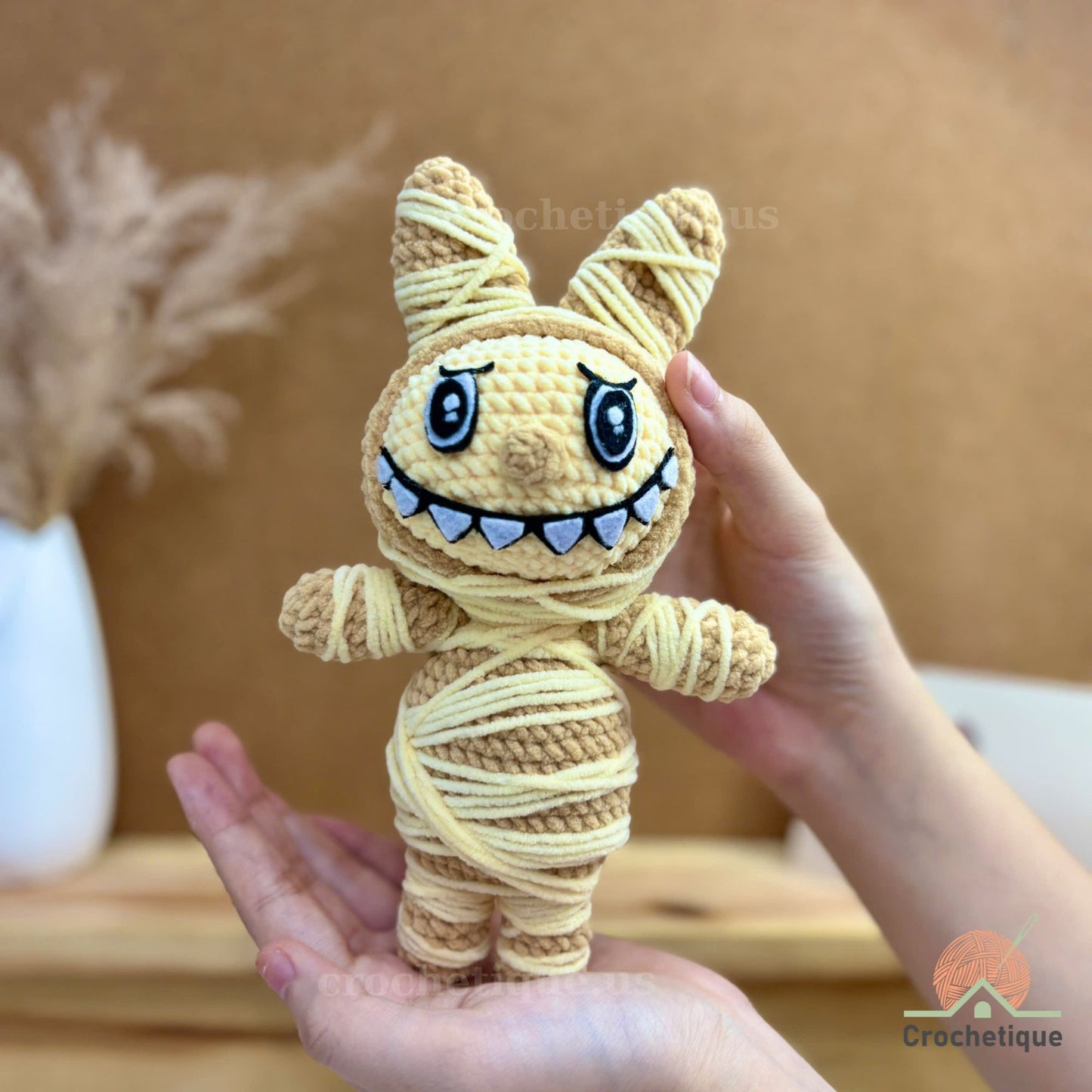 Halloween Bunny Crochet Pattern, 10 in 1 Bunny Halloween Amigurumi Rabbit