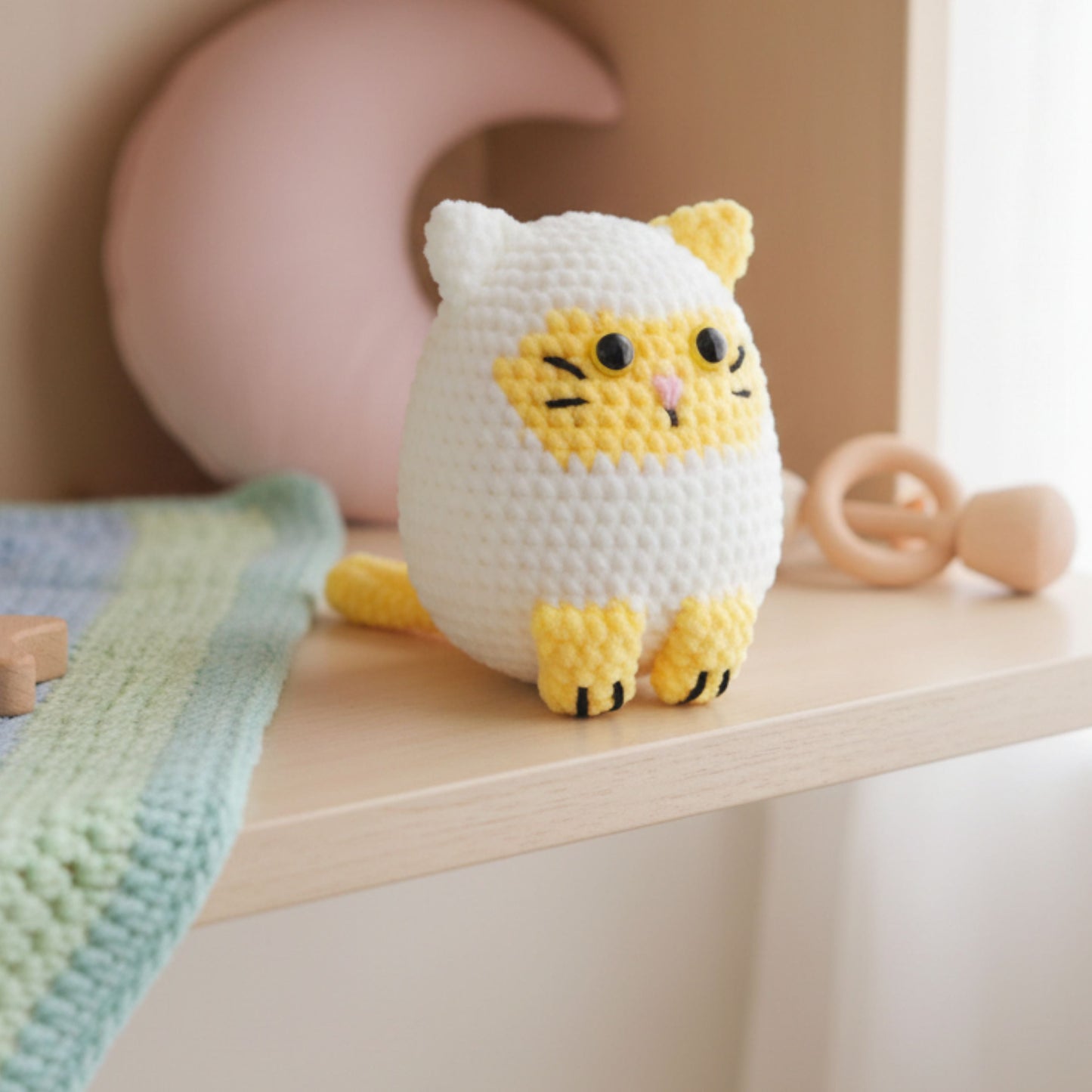 5 in 1 Cute Cat Crochet Pattern