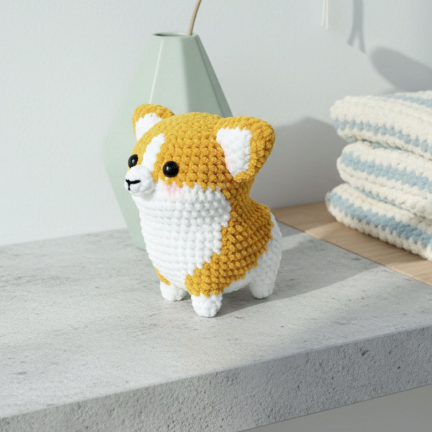 Cute Corgi Dog Crochet Pattern