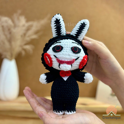 Halloween Bunny Crochet Pattern, 10 in 1 Bunny Halloween Amigurumi Rabbit