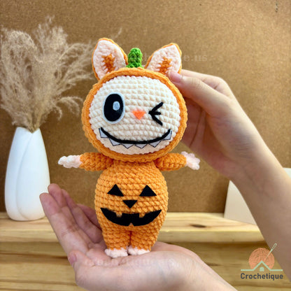 Halloween Bunny Crochet Pattern, 10 in 1 Bunny Halloween Amigurumi Rabbit