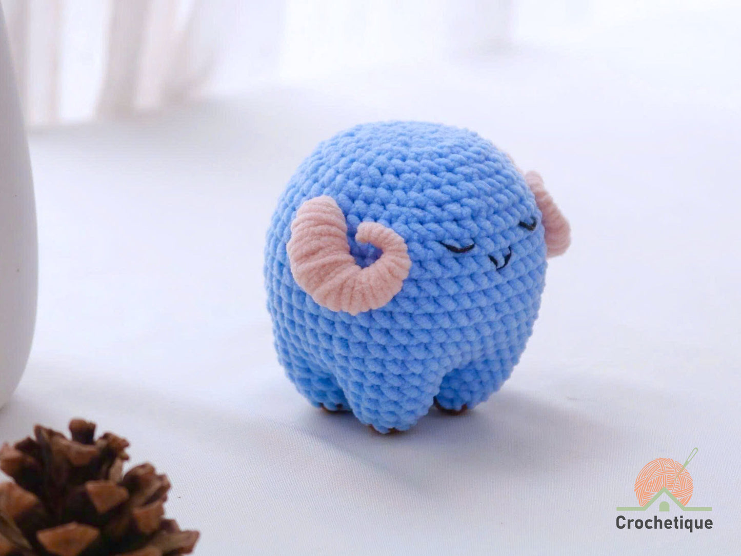 No Sew Sheep Crochet Plushies Pattern