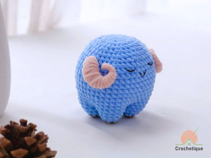 No Sew Sheep Crochet Plushies Pattern