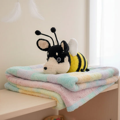 Bee Dachshund Amigurumi Pattern