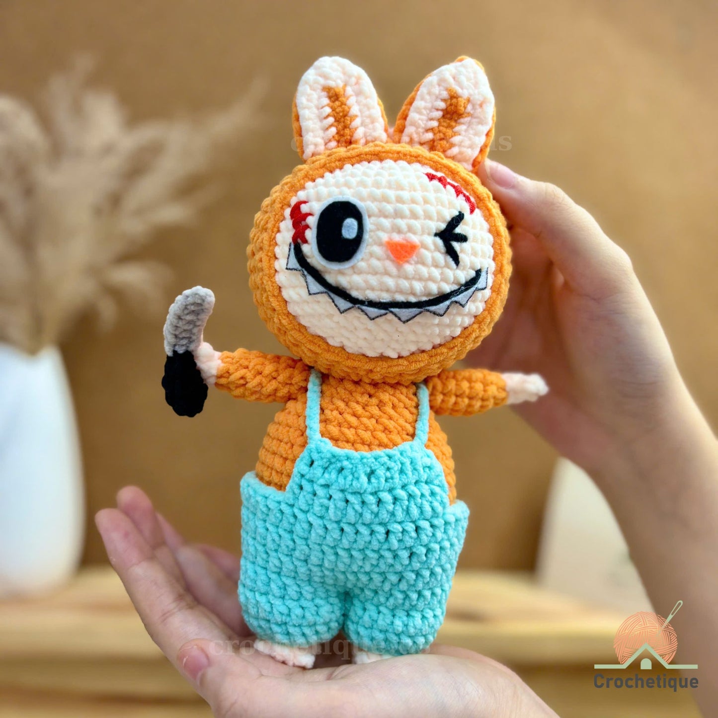 Halloween Bunny Crochet Pattern, 10 in 1 Bunny Halloween Amigurumi Rabbit