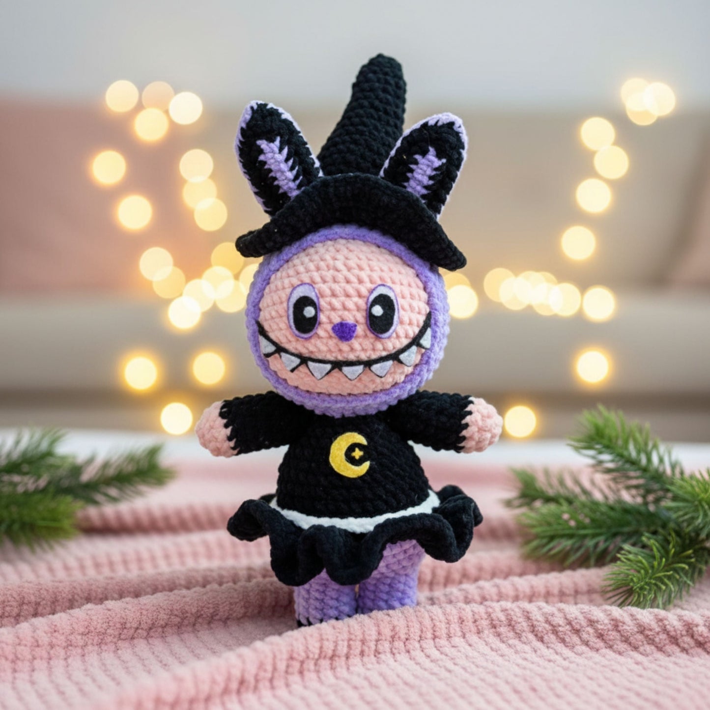 Witch Bunny Crochet Pattern