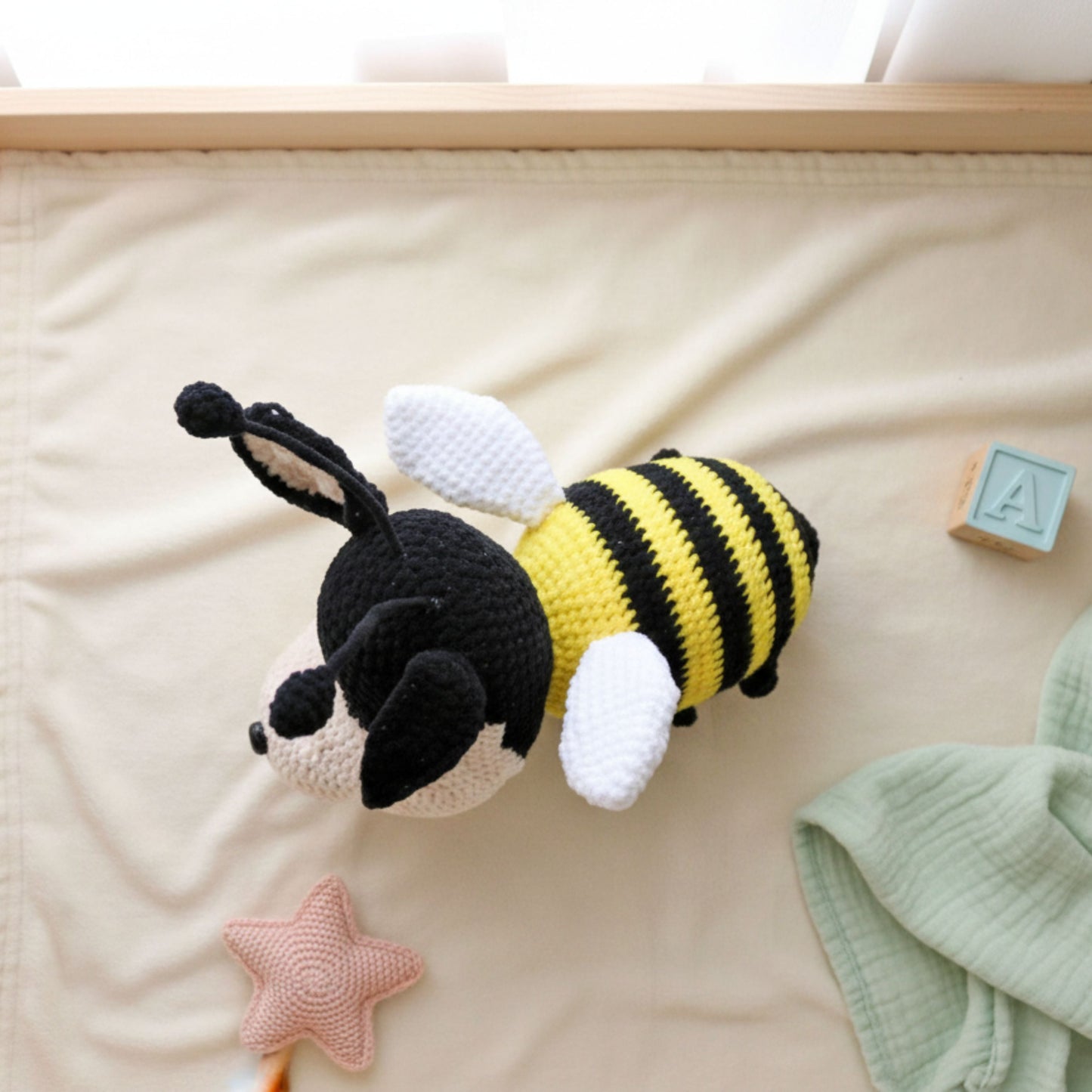 Bee Dachshund Amigurumi Pattern