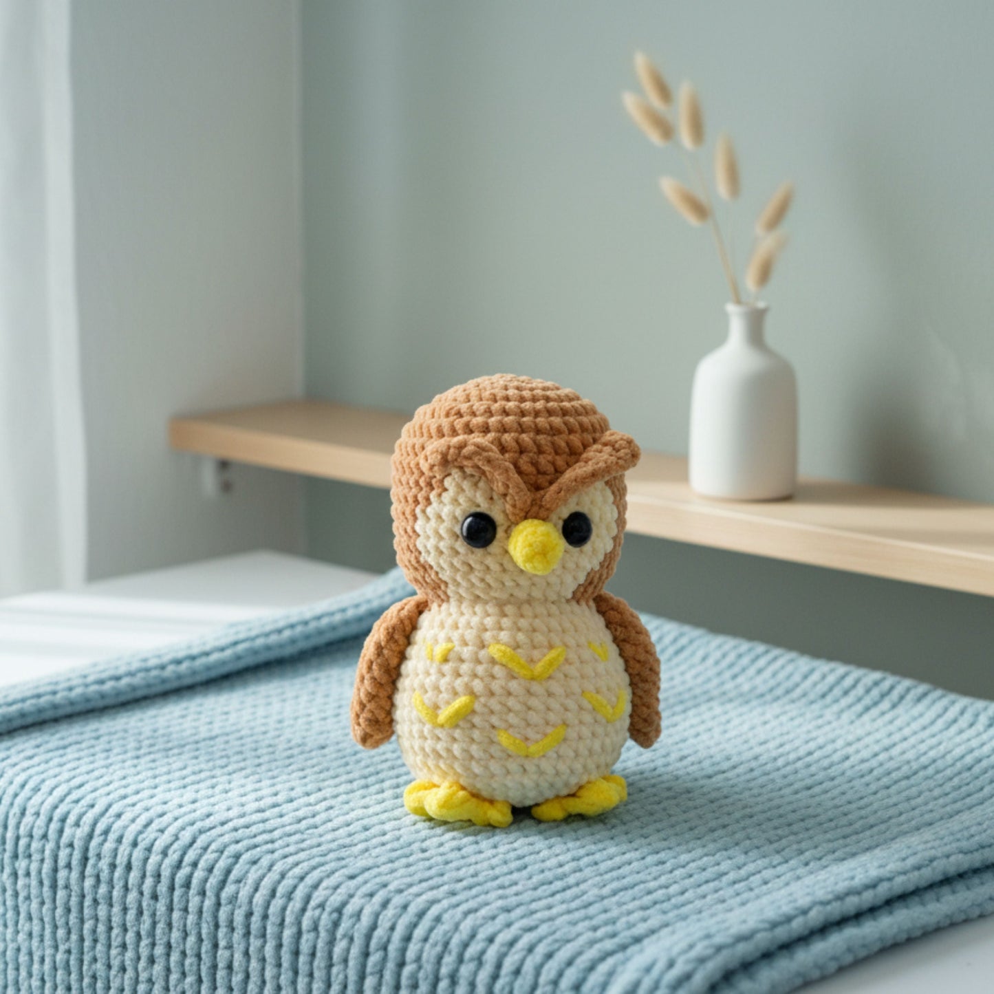 Cute Chubby Owl Crochet Pattern