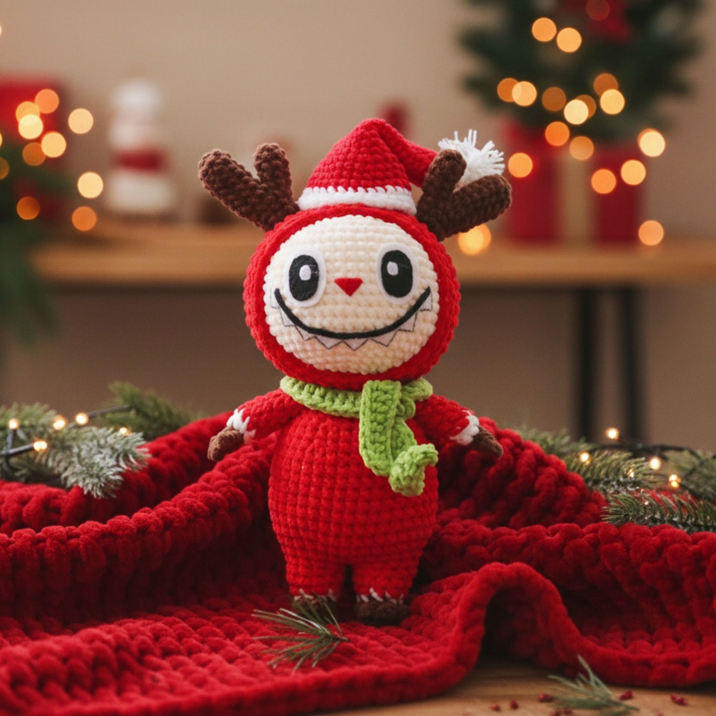 Santa Reindeer Crochet Pattern