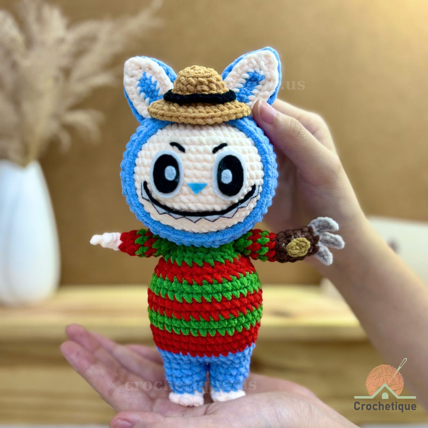 Halloween Bunny Crochet Pattern, 10 in 1 Bunny Halloween Amigurumi Rabbit