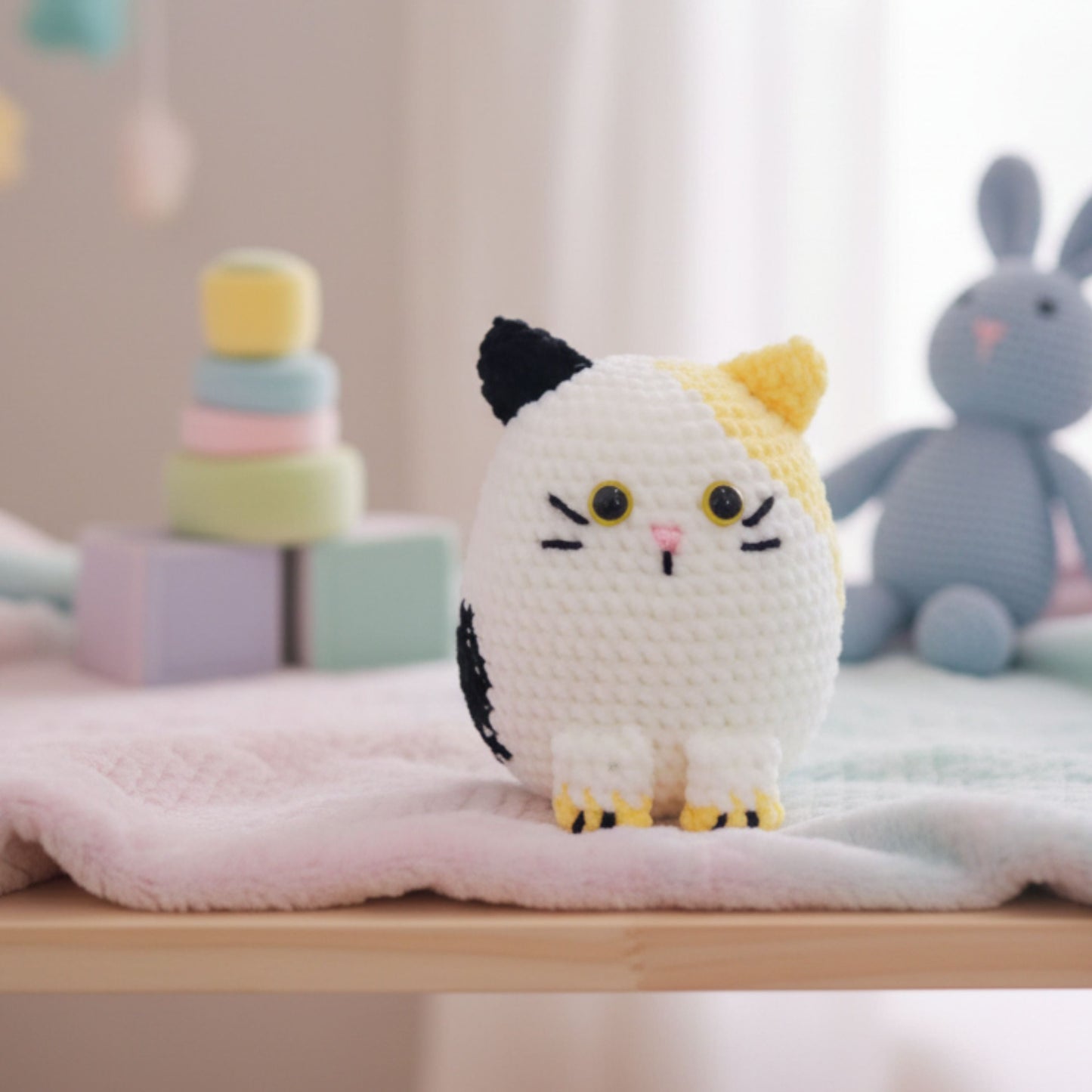 5 in 1 Cute Cat Crochet Pattern